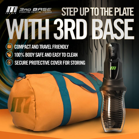 M 3rd Base & Auto Stroker by Blush Novelties - Masturbators and Strokers