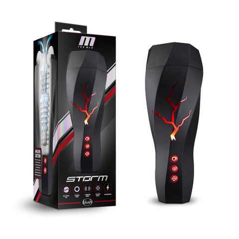 M Storm Milking & Auto Stroker by Blush Novelties - Masturbators and Strokers