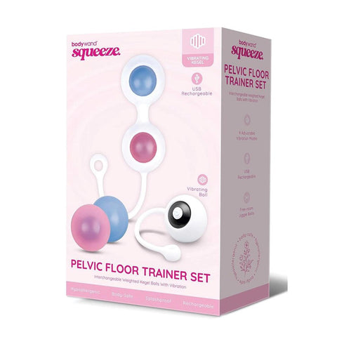 Bodywand Squeeze Vibrating Kegel Set by Xgen Products - Love Eggs and Kegel Exercisers