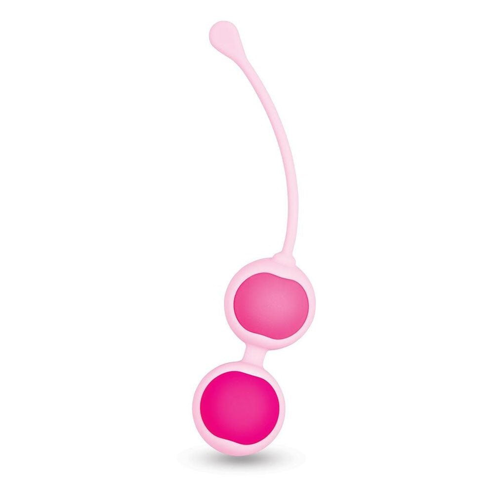 Bodywand Squeeze Weighted Kegel Ball Duo Pink - Love Eggs and Kegel Exercisers