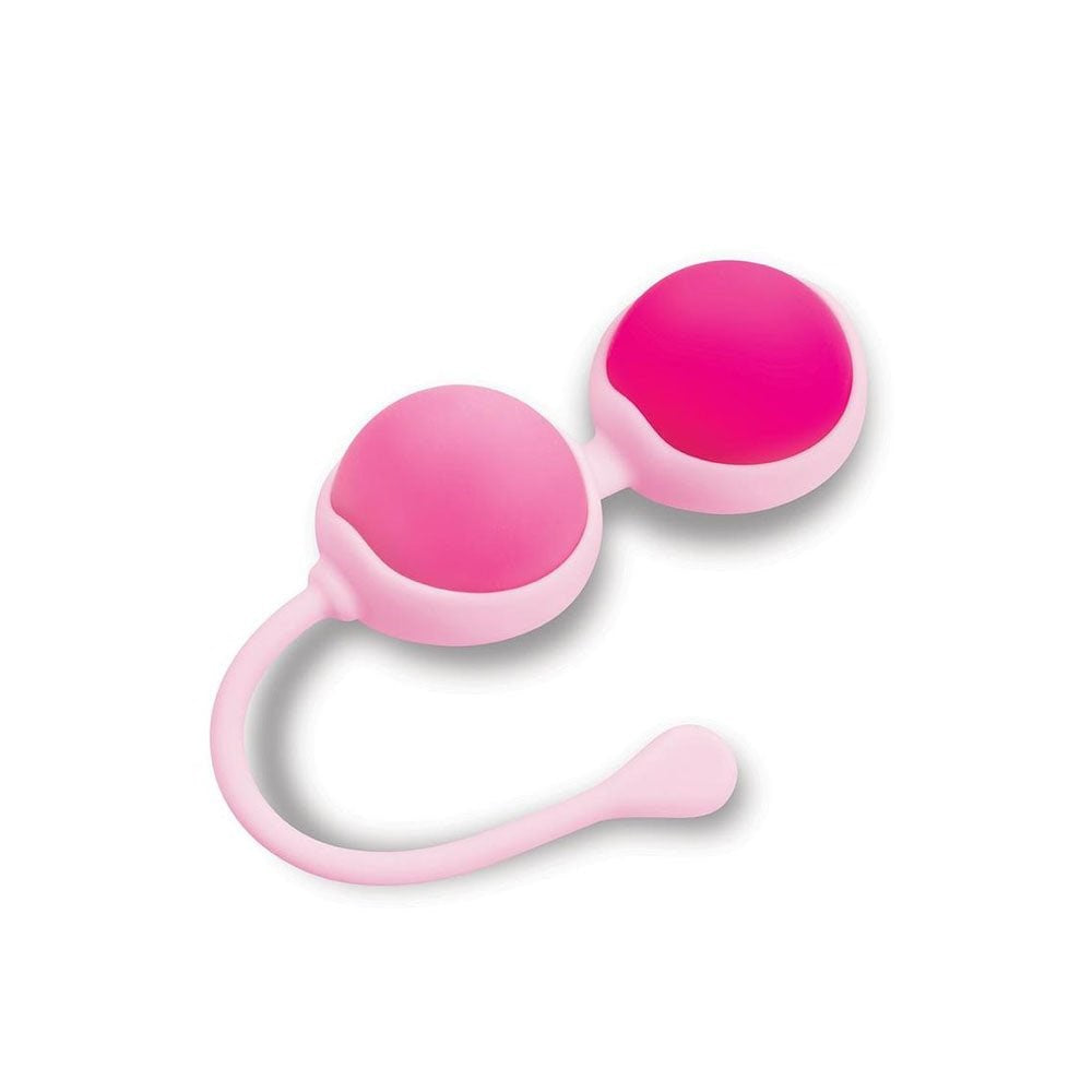 Bodywand Squeeze Weighted Kegel Ball Duo Pink - Love Eggs and Kegel Exercisers