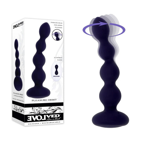 Evolved PLEASURE ORBIT Twirling & Anal Beads - Anal Beads and Balls