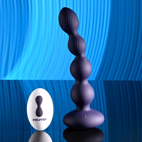 Evolved PLEASURE ORBIT Twirling & Anal Beads - Anal Beads and Balls