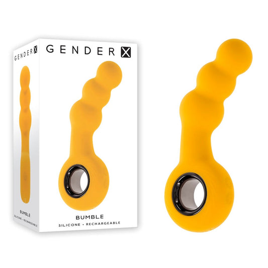 Gender X BUMBLE 12 Function Rechargeable Butt Plug Yellow