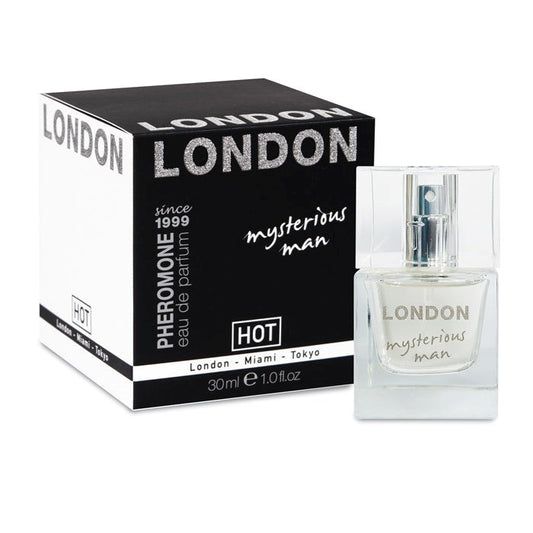 Hot Production Hot Pheromone London Mysterious Man Sex Pheromone Cologne for Men 30ml