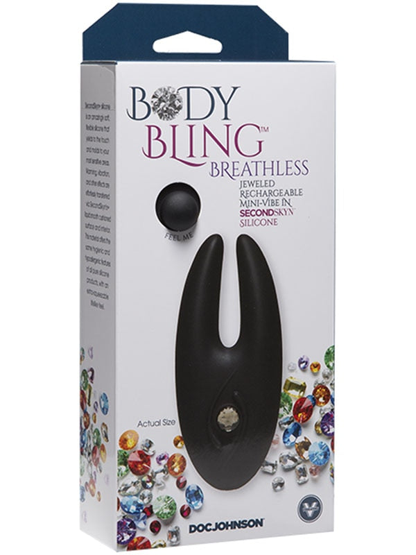 Body Bling Breathless - Exquisite Clitoral Stimulator - Mini & Slim Vibrators