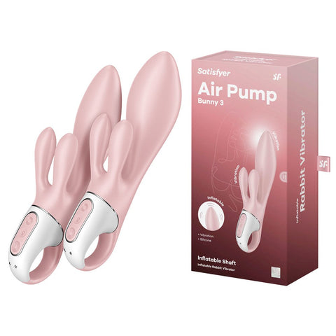 Air Pump Bunny 3 by Satisfyer - Rabbit Vibrators