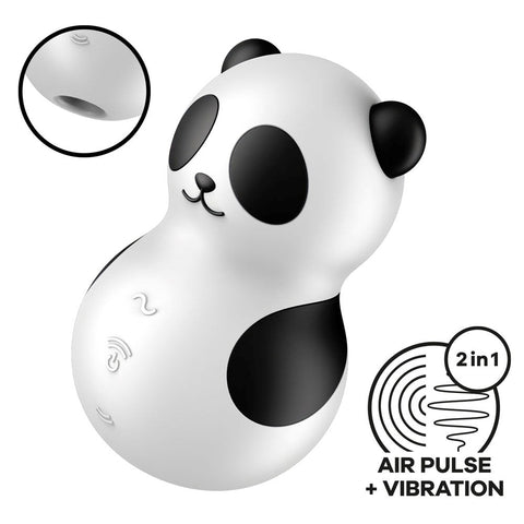 Pocket Panda Clit Vibrator by Satisfyer - Clit Ticklers and Pulsators
