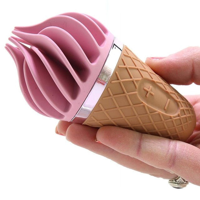 Satisfyer Sweet Treat Spinnator USB Rechargeable Stimulator with Rotating Head Pink - Personal Massagers