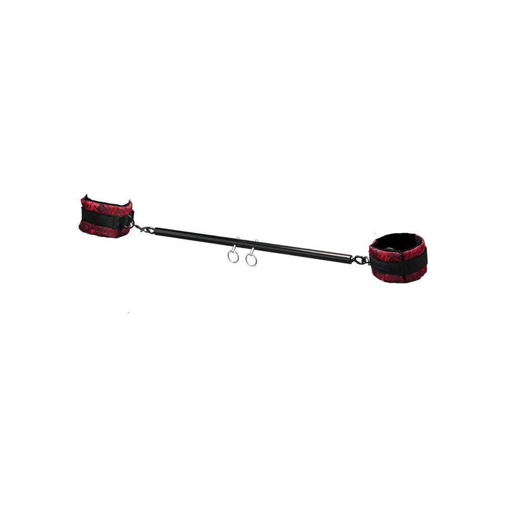 Secret Kisses Rosegasm BDSM Play Spreader Bar Set - Cuffs And Restraints