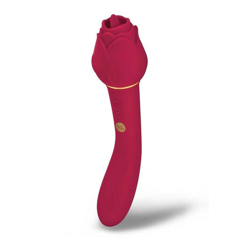 Secret Kisses ROSEGASM LINGO Dual Vibrator - Clit Ticklers and Pulsators