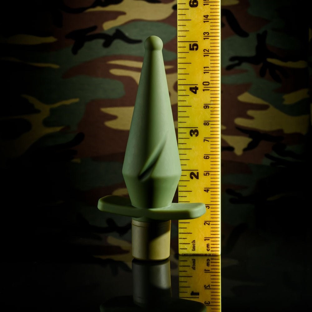 Selopa THE PRIVATE USB Rechargeable Vibrating Butt Plug Green - Butt Plugs