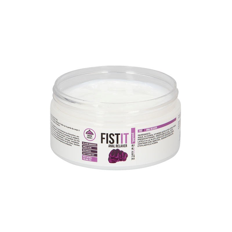 Shots Toys PHARMQUESTS Fist It Anal Relaxer Water Based Lubricant 300ml Tub - Water Based Lubes