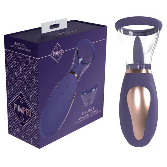 PUMPED Enhance Auto Vulva & Breast Pump by Shots Toys - Pussy And Clit Toys