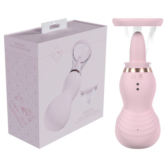PUMPED Sensual Auto Vulva & Brest Pump Ladies Pump - Pussy And Clit Toys