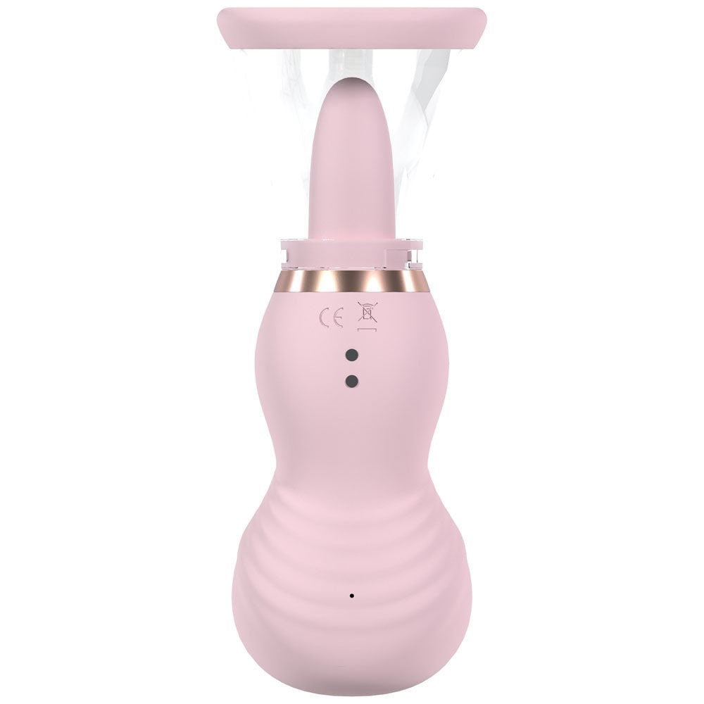Shots Toys PUMPED Sensual Auto USB Rechargeable Vulva & Brest Pump Pink - Pussy And Clit Toys