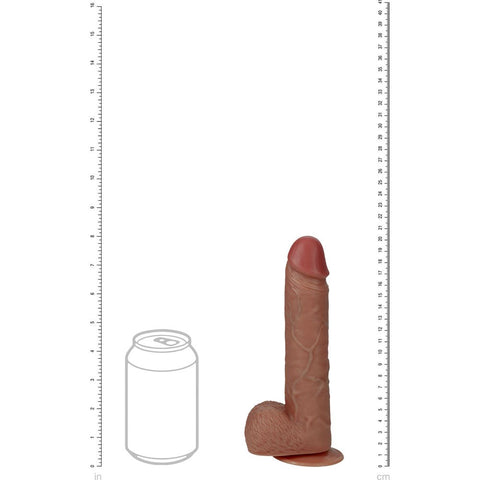 USB Rechargeable Vibrating and Rotating Dong by Shots Toys - Vibrating Dildos