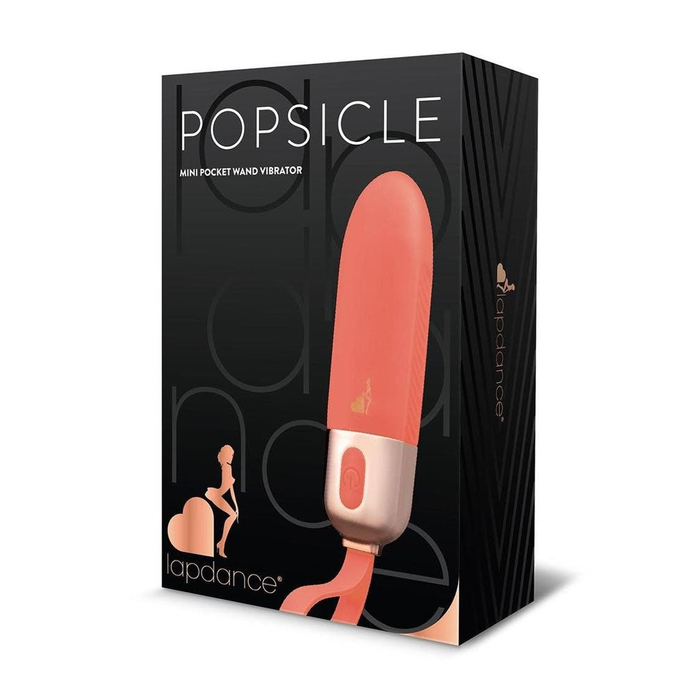 Xgen Products LAPDANCE Popsicle Mini Pocket Wand USB Rechargeable Bullet Vibrator Pink - Bullet Vibrators