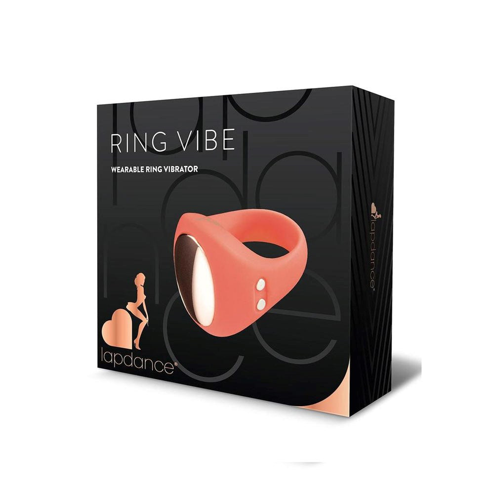 Xgen Products LAPDANCE USB Rechargeable Wearable Ring Vibrator Pink - Personal Massagers