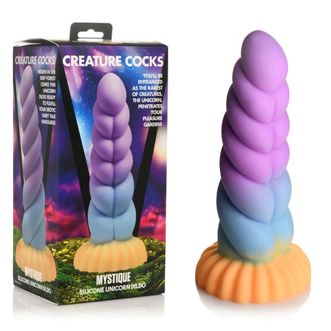 Creature Cocks Mystique Silicone Unicorn Dildo - Realistic Dildos