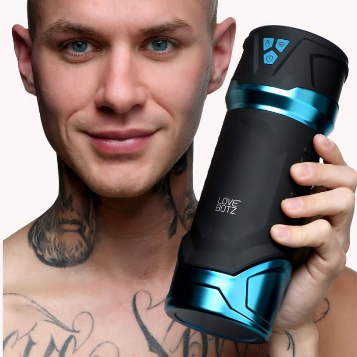 XR Brands LoveBotz Auto Milker Intense 13X Sucking Male Masturbator - Masturbators and Strokers