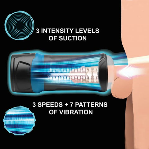LoveBotz Auto Milker 13X Male Masturbator by XR Brands - Masturbators and Strokers