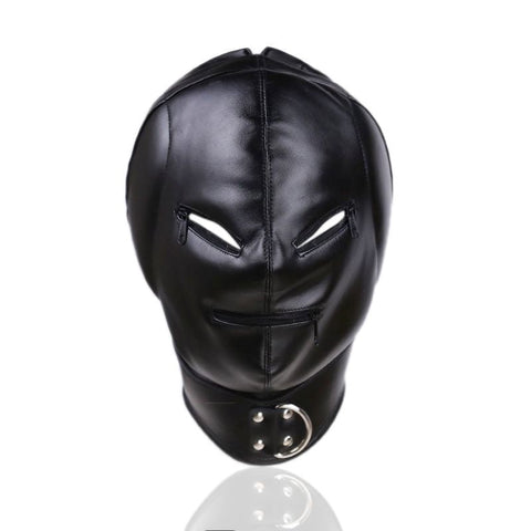 BDSM Play Zipper Hood With Thicker Ear by BDStyle - Bondage Hoods