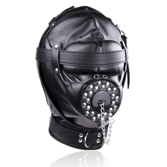 BDstyle Sensory Deprivation Fetish Play Hood