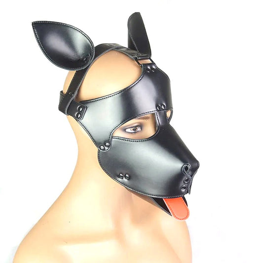 BDStyle Vegan Leather Padded BDSM Play Dog Mask