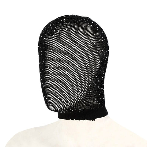 Full Hood Cover With Diamond Bondage Hood by BDStyle - Bondage Hoods