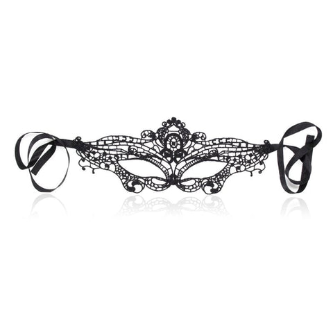 Romantic Black Lace Mask Bondage Blindfold by BDStyle - Blindfolds And Masks