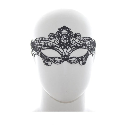 Romantic Black Lace Mask Bondage Blindfold by BDStyle - Blindfolds And Masks