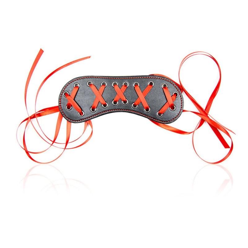 BDStyle Shoelaces Style Blindfold - Blindfolds And Masks