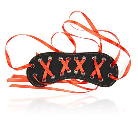 Shoelaces Style Blindfold Bondage Blindfold by BDStyle - Blindfolds And Masks