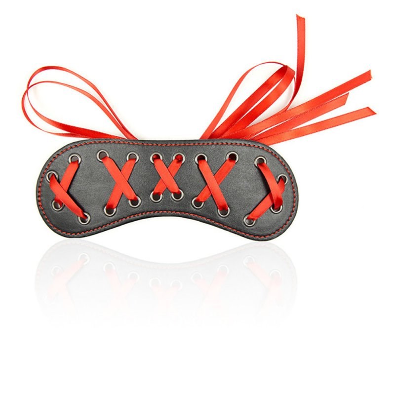 BDStyle Shoelaces Style Blindfold - Blindfolds And Masks