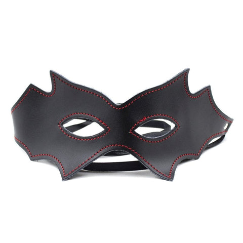 Lace-up BDSM Play PVC Fancy Mask by BDStyle - Blindfolds And Masks