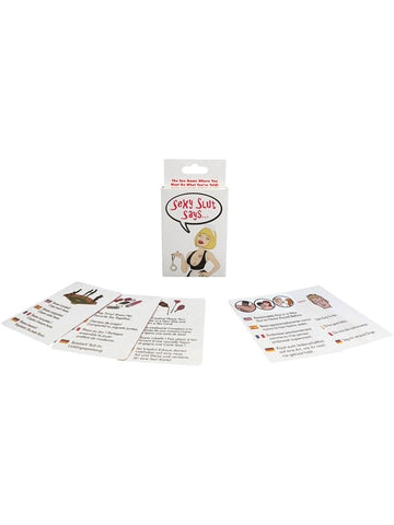 Sexy Slut Says Adult Card Game by Kheper Games - Sex Games, Coupons and Tricks