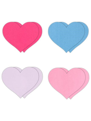 Pretty Pasties Heart II Assorted by NS Novelties - Breast and Nipple Toys