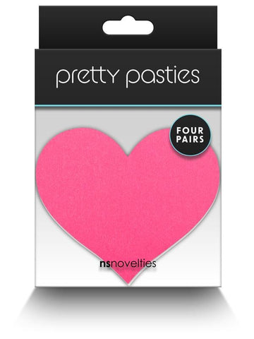Pretty Pasties Heart II Assorted by NS Novelties - Breast and Nipple Toys