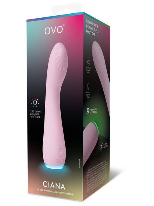 Ovo Ciana G-Spot Rechargeable Silicone Vibrator