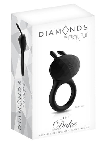 The Duke Rechargeable Cock Ring by Evolved - Rabbit Vibrators