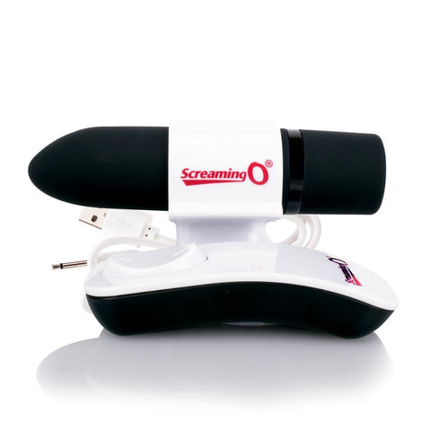 Charged Positive Remote Control Vibrator by Screaming O - Bullet Vibrators