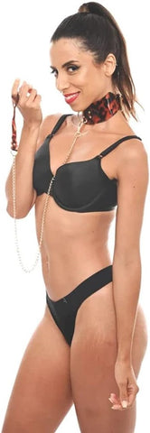 Collar and Leash by Sportsheets - Collars and Leads