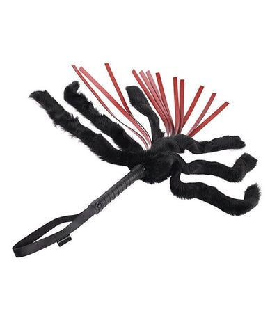 Saffron Faux Fur BDSM Flogger by Sportsheets - Whips And Crops