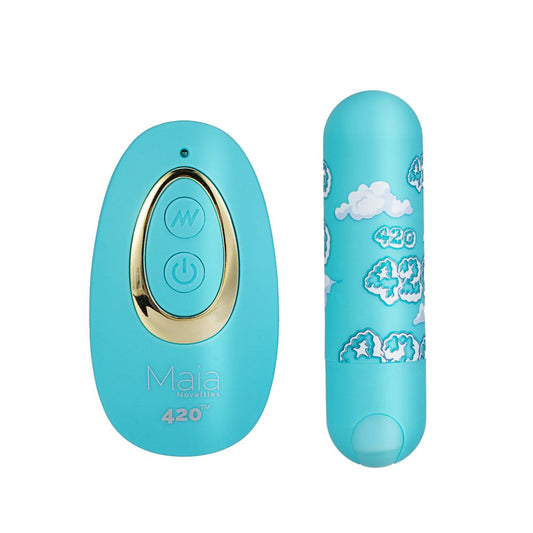 Maia JESSI 420 Remote Bullet with Wireless Remote - Bullet Vibrators