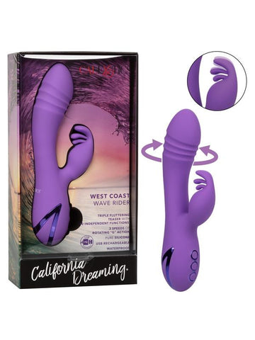 West Coast Wave Rider by California Exotics - Rabbit Vibrators