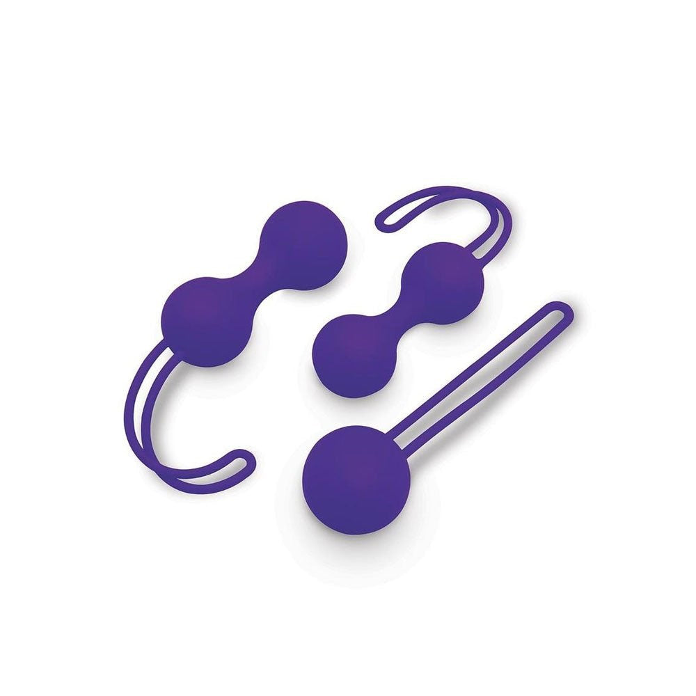 Bodywand Squeeze 3 Piece Weighted Kegel Ball Training Set - Love Eggs and Kegel Exercisers