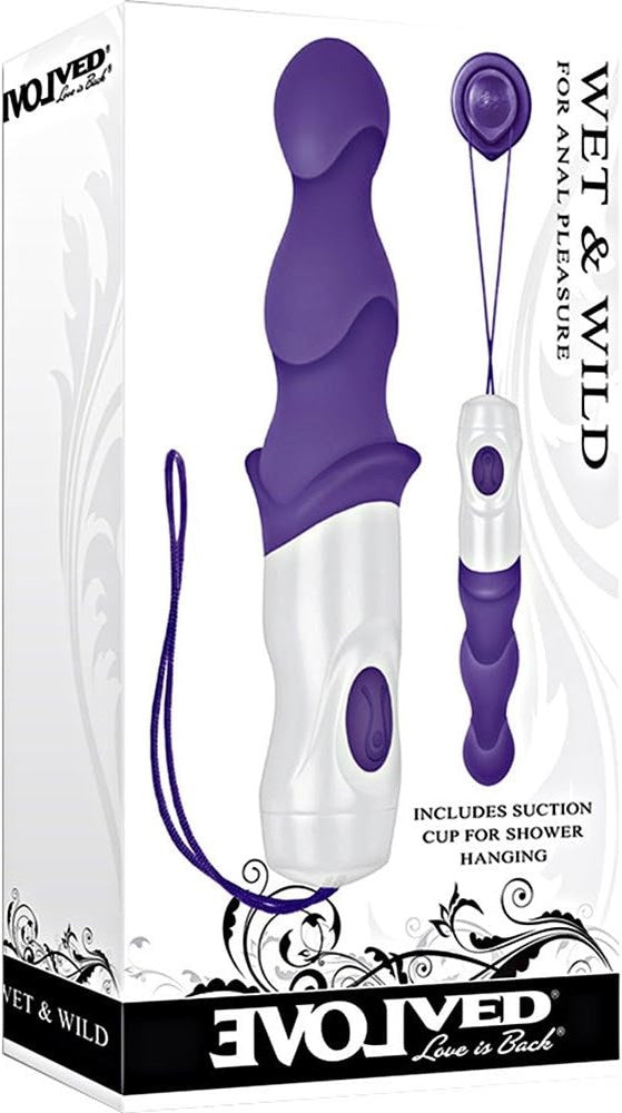 Evolved Wet and Wild Anal Vibrator - Anal Vibrators