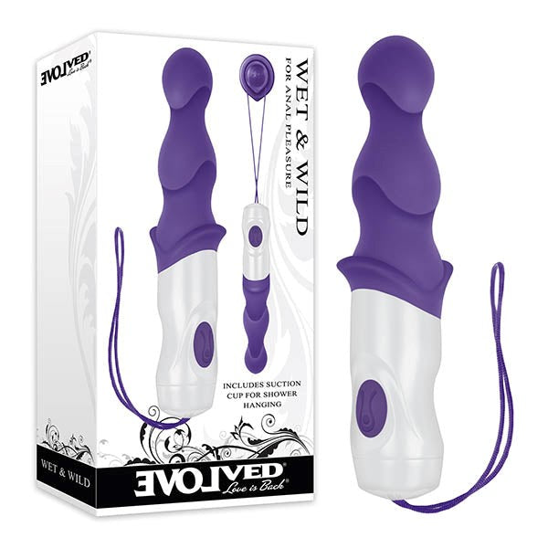 Evolved Wet and Wild Anal Vibrator - Anal Vibrators