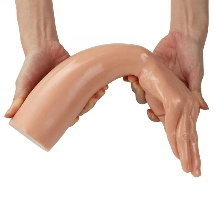 Lovetoy King Sized Realistic Magic Hand Fisting Dildo Flesh 36cm - Realistic Dildos